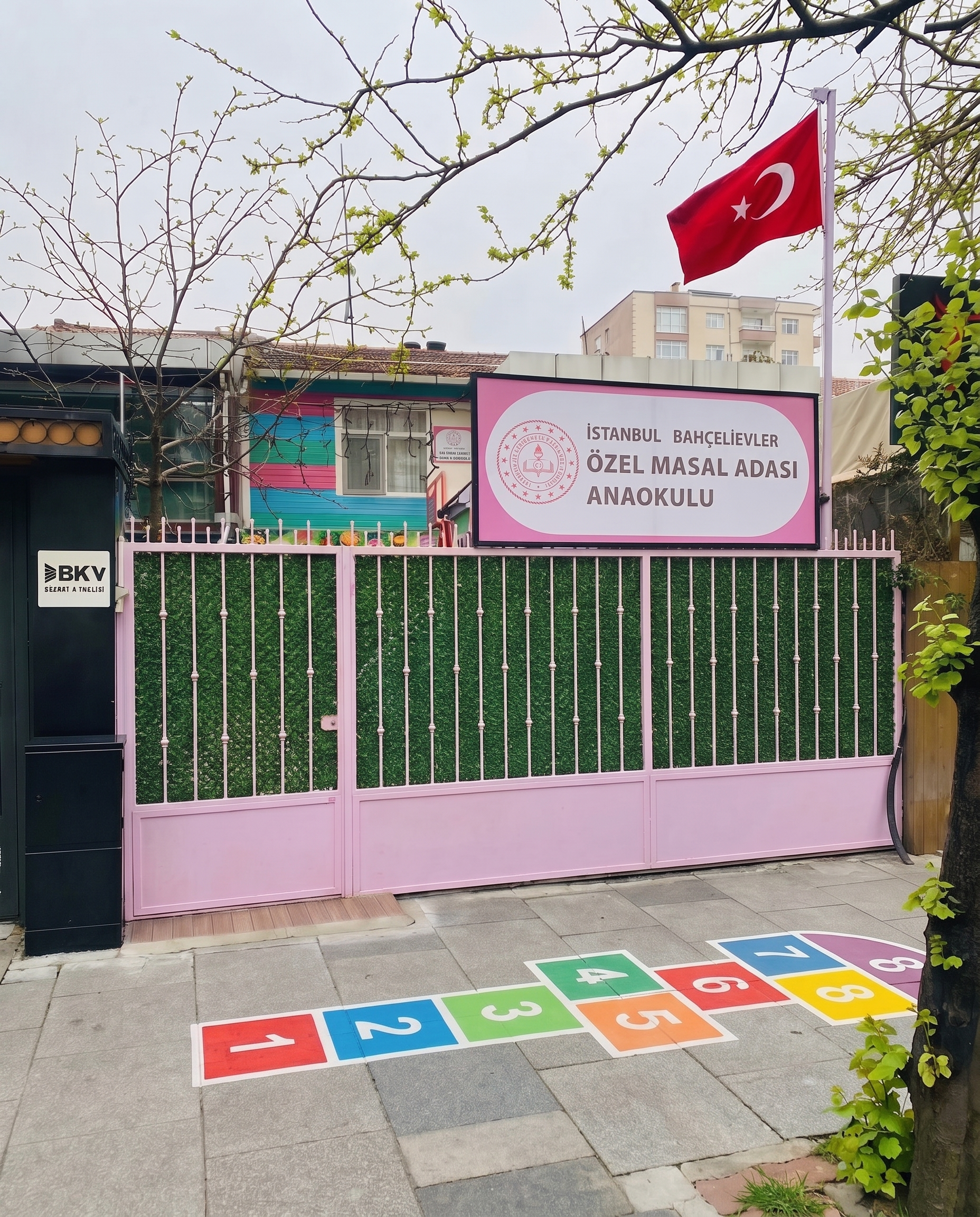 Masal Adası Anaokulu giriş